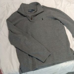 Gray Polo sweater